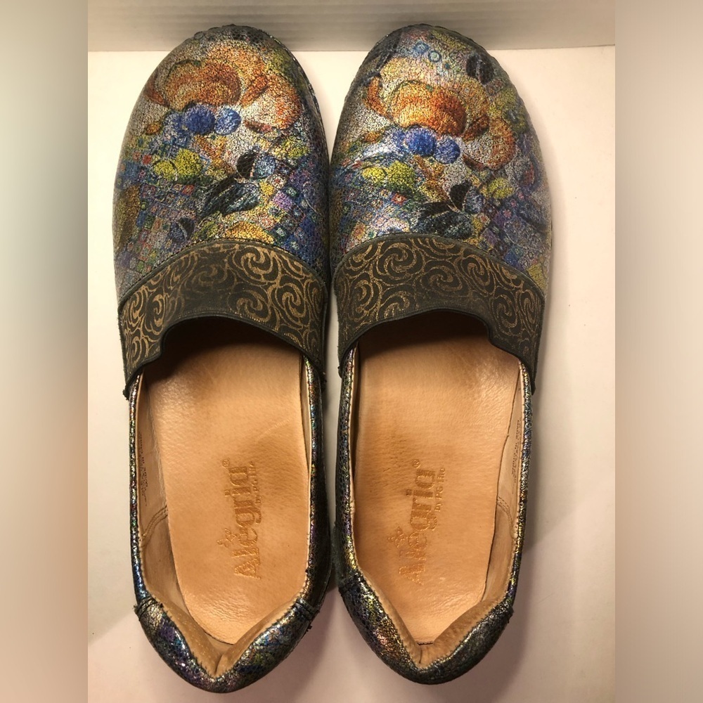 Alegria Colorful Women's Slip-On Shoes - Picture 16 of 16